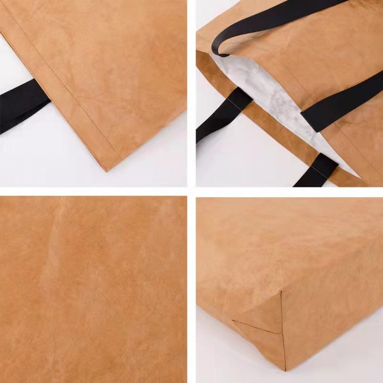 Factory OEM Waterproof Untearable Dupont Paper Shopping Bag Washable